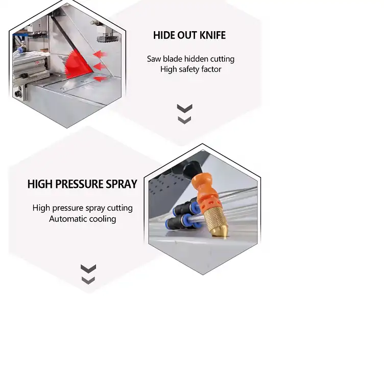 Aluminium DOUBLE HEAD CUTTING MACHINE 4