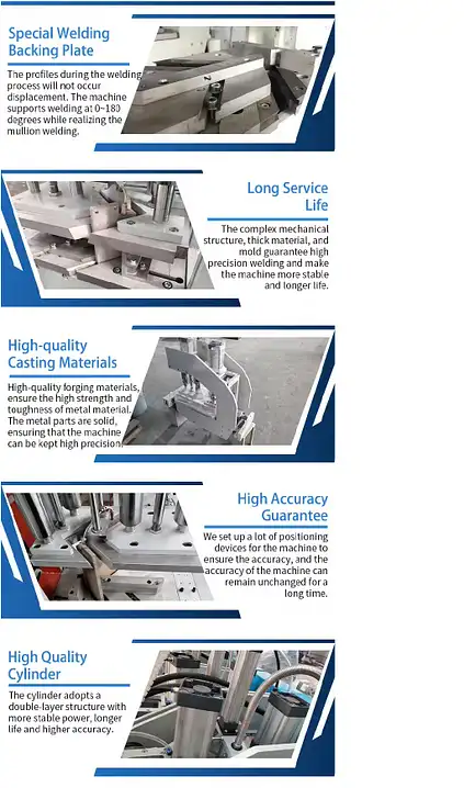 FOUR HEAD WELDING MACHINE