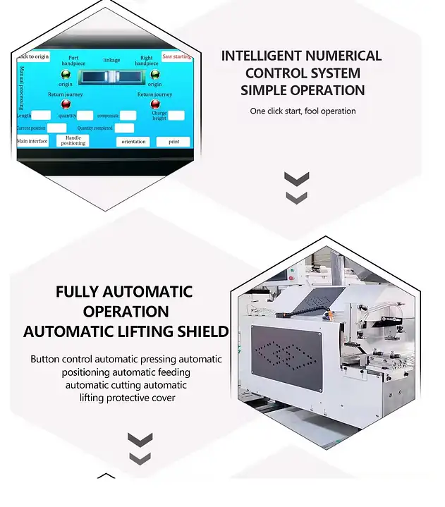 Aluminium DOUBLE HEAD CUTTING MACHINE 3