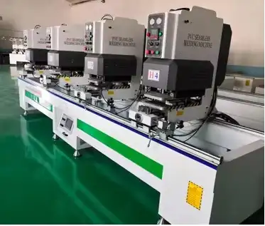 Two head seamless welding machine