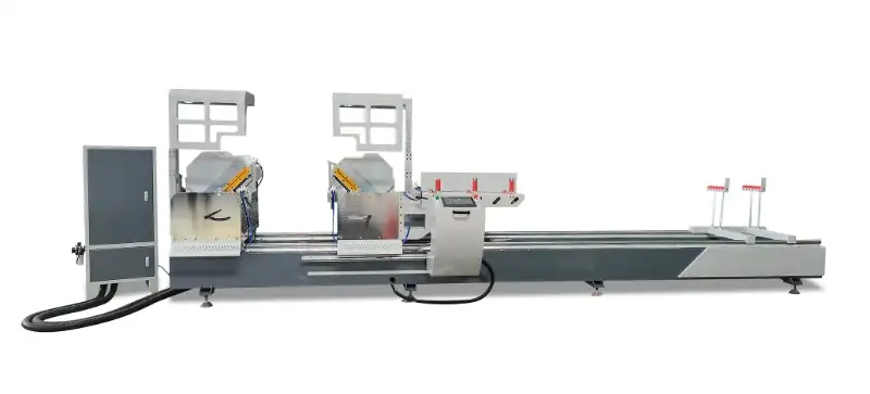 cnc double head aluminium cutting machine
